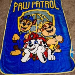 Paw Patrol Blue Fleece Blanket